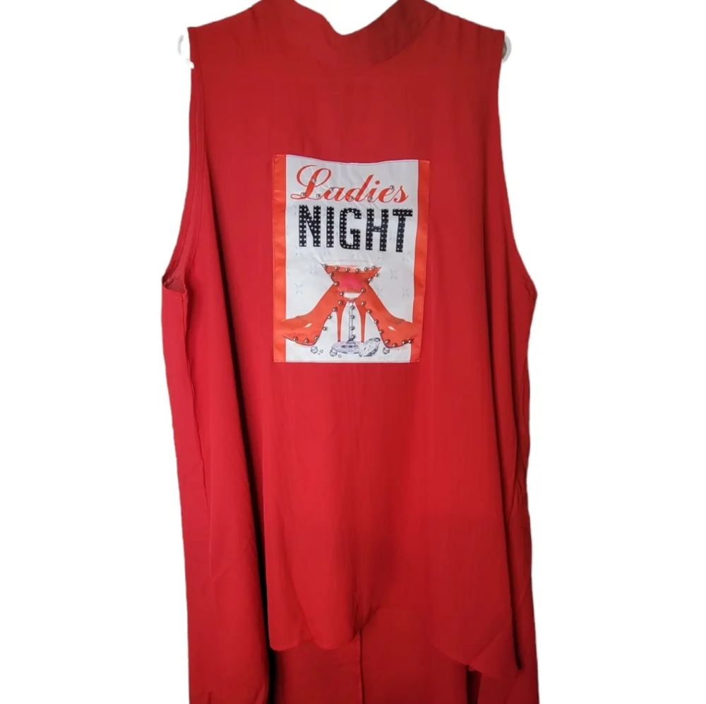 Imperice Hi-Lo Graphic Shirt